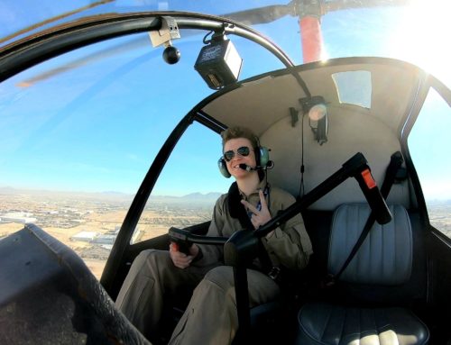 Dual Enrollment Student Completes First Solo Flights on his 16th Birthday